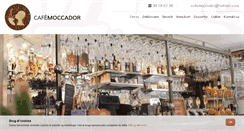 Desktop Screenshot of cafemoccador.com